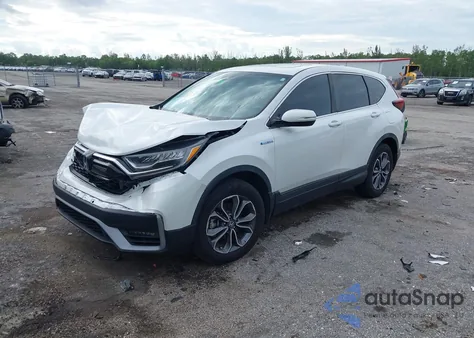 2022 Honda Cr-V Hybrid Ex-L z USA, uszkodzony, nr VIN 5J6RT6H82NL007057